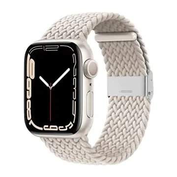 Bandiction Adjustable Braided Solo Loop Apple Watch Bands for All Sizes