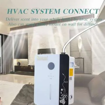 Smart Oil Diffuser- 7,500 Sq FT WiFi Scent Diffusers for Home Long Lasting, Aromatherapy Nebulizing Diffuser Cold Air Technology, Waterless Diffuser with Large 800ml Oil Bottle for SPA, Business