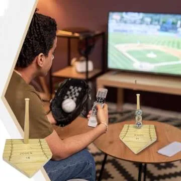 Personalized Baseball Ring Holder for Sports Enthusiasts