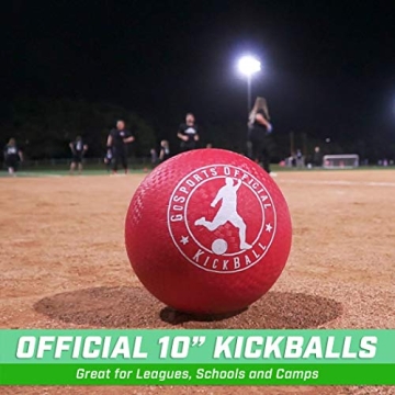 GoSports Kickball Set with Pump - Fun for All Ages