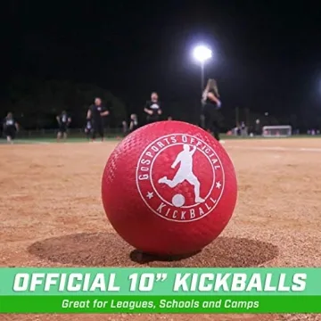 GoSports Kickball Set with Pump - Fun for All Ages