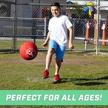 GoSports Kickball Set with Pump - Fun for All Ages