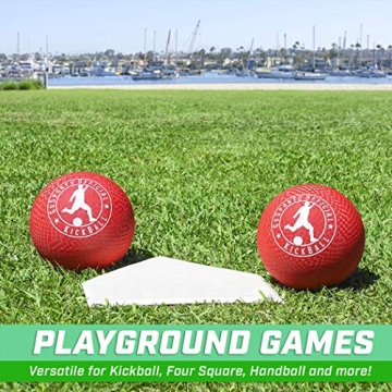 GoSports Kickball Set with Pump - Fun for All Ages