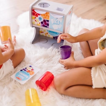 Melissa & Doug Wooden Pretend Play Drink Dispenser FSC Certified