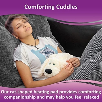 Large Microwavable Stuffed Animal Heating Pad for Comfort