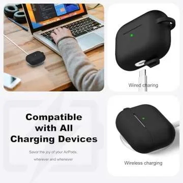 R-fun Silicone Case for AirPods Pro with Cleaner Kit