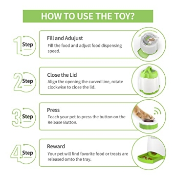 Interactive Dog Treat Dispenser for Engaging Meals