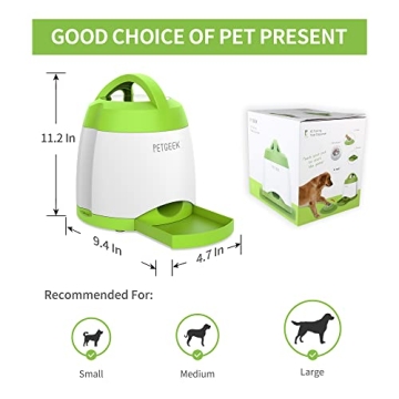 Interactive Dog Treat Dispenser for Engaging Meals