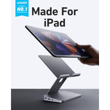 Anker 551 USB-C Hub with Foldable Tablet Stand and HDMI