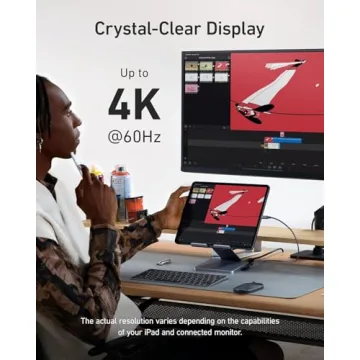 Anker 551 USB-C Hub with Foldable Tablet Stand and HDMI