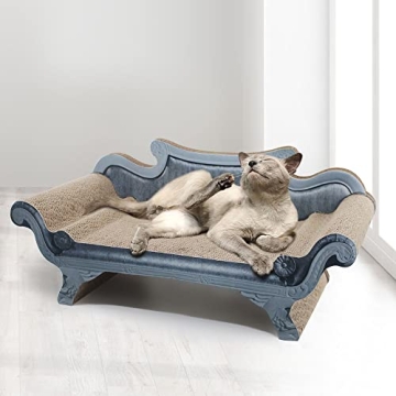 SONGWAY Cat Scratcher Bed - Stylish Sofa Shape for Cats