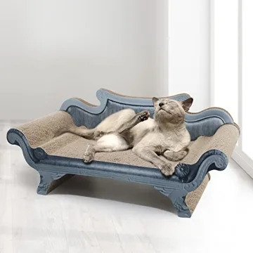 SONGWAY Cat Scratcher Bed - Stylish Sofa Shape for Cats