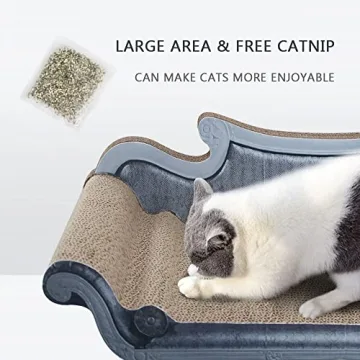 SONGWAY Cat Scratcher Bed - Stylish Sofa Shape for Cats