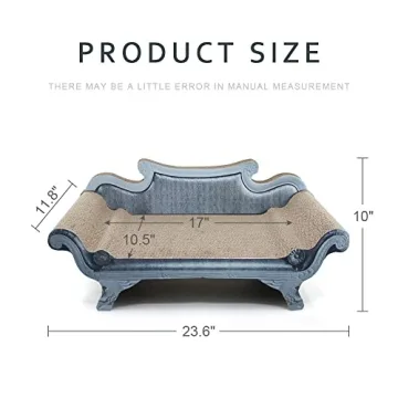 SONGWAY Cat Scratcher Bed - Stylish Sofa Shape for Cats