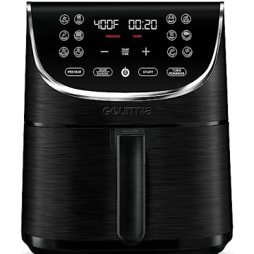 Gourmia Digital Air Fryer Oven 7 Quart Cooking Presets