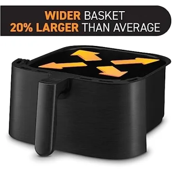 Gourmia Digital Air Fryer Oven 7 Quart Cooking Presets