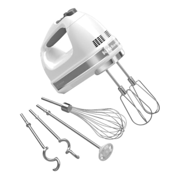 KitchenAid 9-Speed Digital Hand Mixer Turbo Beater II Pro Whisk