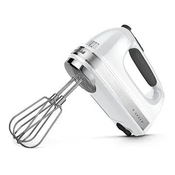 KitchenAid 9-Speed Digital Hand Mixer Turbo Beater II Pro Whisk