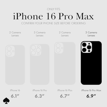 Kate Spade Tortoise iPhone 16 Pro Max Case - MagSafe