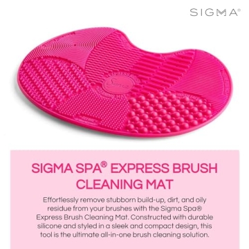Sigma Beauty Makeup Brush Cleaner Mat for All Brushes