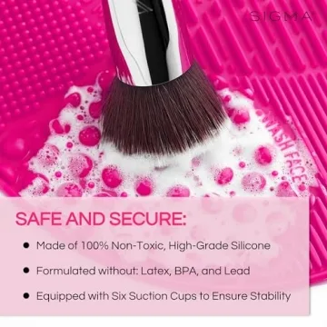 Sigma Beauty Makeup Brush Cleaner Mat for All Brushes