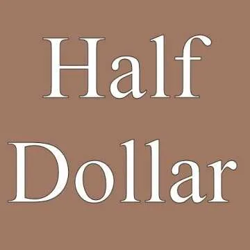 Coin Flips For Half Dollars, 100 Count, Guardhouse Brand Cardboard and Mylar 2"x2" Paper Coin Holders