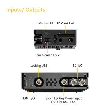 SmallHD Cine 5 Touchscreen On-Camera Monitor with Joystick Control