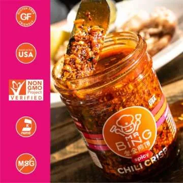 Mr. Bing Chili Crisp - Flavorful Vegan Chili Oil