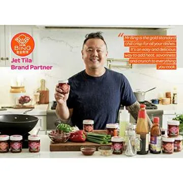 Mr. Bing Chili Crisp - Flavorful Vegan Chili Oil