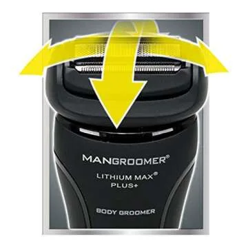 MANGROOMER Lithium Max Plus Body Groomer and Trimmer