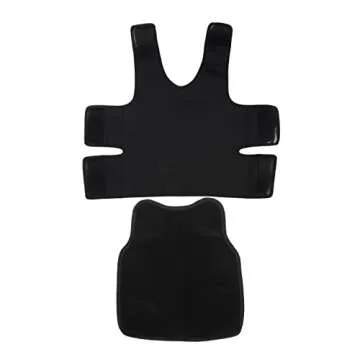 Sensory Compression Vest for Kids Sensory Processing Disorder Vest Deep Pressure Comfort for Autism, Hyperactivity, Mood Processing Disorders, Breathable, Form-Fitting, Kids (Small, Black)