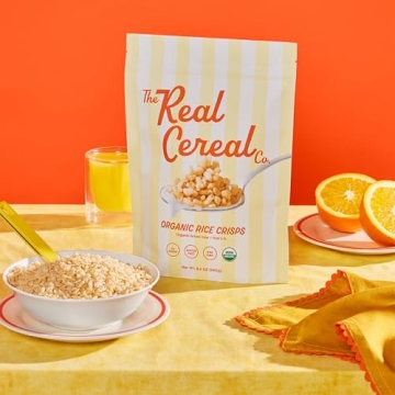 Organic Brown Rice Crisps Cereal Zero Sugar Gluten-free