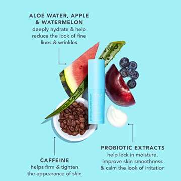 TULA Skin Care Glow & Get It Cooling & Brightening Eye Balm 0.35 oz + Rose Glow & Get It Cooling & Brightening Eye Balm 0.35 oz, 2 Piece Set