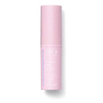 TULA Skin Care Glow & Get It Cooling & Brightening Eye Balm 0.35 oz + Rose Glow & Get It Cooling & Brightening Eye Balm 0.35 oz, 2 Piece Set