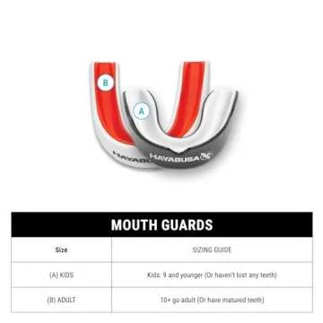Hayabusa Combat Mouth Guard - Youth & Adult Sizes Included