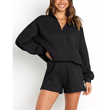 Stylish MEROKEETY Women's Pajamas Lounge Set for Comfort