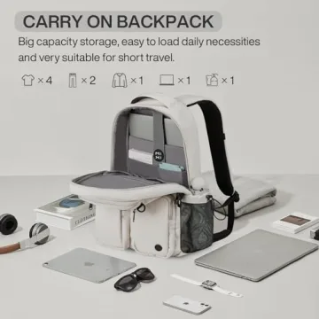 Mixi Lightweight Travel Laptop Backpack for Men and Women