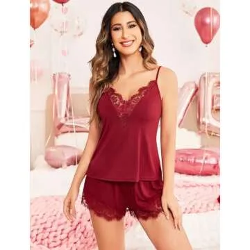 Avidlove Summer Pajamas - Sexy Women's Cami Shorts Set