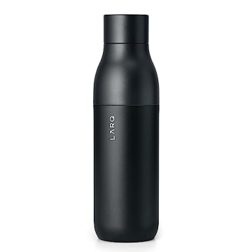 LARQ Bottle PureVis 25 oz - Self-Cleaning and Insulated Stainless Steel Water Bottle with UV Water P...