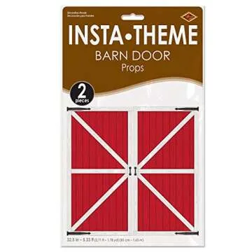 Beistle Barn Door Props for Festive Parties