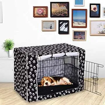 Durable Dog Crate Cover for Indoor Outdoor Use - XXLarge