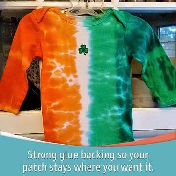 Laughing Lizards Small Shamrock Patches (10-Pack) Three Leaf Clover St. Patrick's Day Iron On Appliques for Clothing, Uniforms, Hats, Backpacks, Jackets, Pants, Accessories, Etc