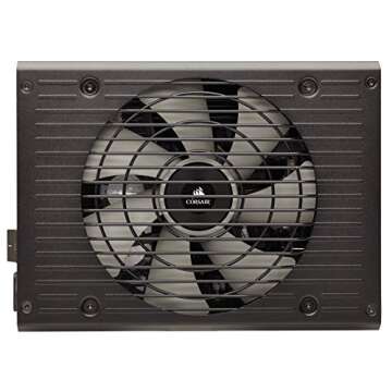 Corsair HX Series, HX1200, 1200 Watt, Fully Modular Power Supply, 80+ Platinum Certified, Model Number: CP-9020140-NA