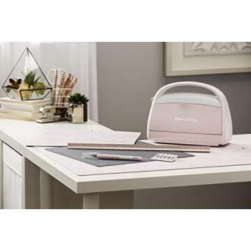 Cricut Self Healing Cutting Mat - Cricut Mat for use with Cricut TrueControl Knife, Rotary Cutter, Craft Knife, Xacto Knife - 12" x 12", Decorative, 2X Healing, Extra-Thick Cricut Cutting Mat, Rose