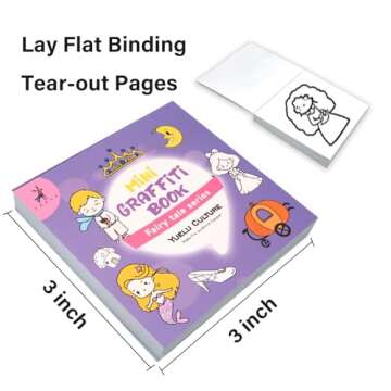 2-Pack Mini Coloring Books – 100 Pages Pocket-Sized Fun for All Ages!