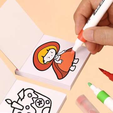 Mini Coloring Books 2-Pack - Perfect for All Ages!