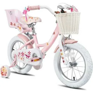 Unicorn Girls Bike: Perfect for Kids Ages 2-9