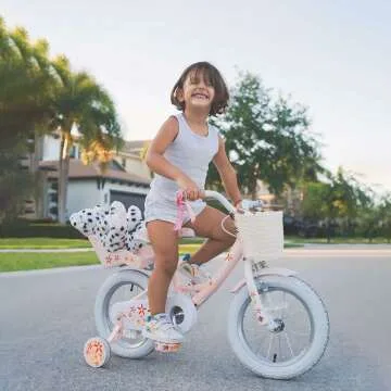 Unicorn Girls Bike: Perfect for Kids Ages 2-9