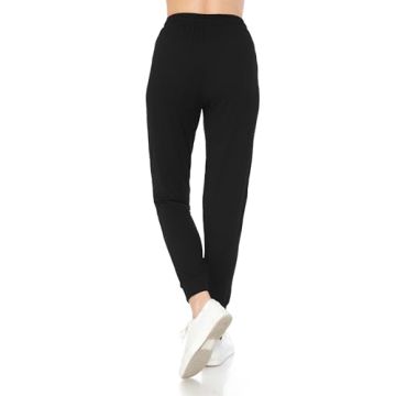 Leggings Depot Women's Jogger Pants with Pockets and Comfort