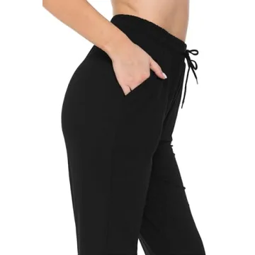 Leggings Depot Women's Jogger Pants with Pockets and Comfort